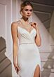 Mori Lee 15069 Tammy Beaded Waist V-Neck Wedding Gown