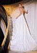 Mori Lee 15074 Tilly Plunging Neck Pleated Skirt Bridal Dress