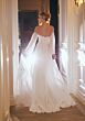 Mori Lee 15075 Trudy Detached Sleeve Sweetheart Neck Bridal Dress