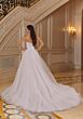 Mori Lee 2642 Rhiannon Tulle Overskirt Sweetheart Neck Wedding Gown
