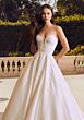 Mori Lee 2643 Rosemarie Pleated Skirt Off-The-Shoulder Wedding Gown