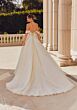Mori Lee 2649 Renata Plunging Neck High Slit Wedding Gown