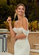 Mori Lee 2654 Roxanne Cowl Neck Mermaid Bridal Dress