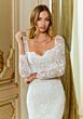 Mori Lee 2655 Rhapsody Removable Sleeve Lace Bridal Dress