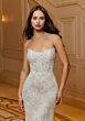 Mori Lee 2661 Rue Sweetheart Neck Fit-And-Flare Bridal Dress