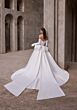 Mori Lee 1401 Arete Back Bow Off The Shoulder Wedding Dress