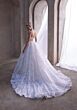 Mori Lee 1402 Aris Chapel Train Sweetheart Neck Lace Wedding Dress
