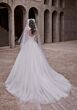 Mori Lee 1404 Antheia Illusion Neck Drop Waist Wedding Gown