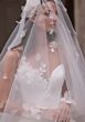 Mori Lee 1404 Antheia Illusion Neck Drop Waist Wedding Gown