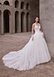 Mori Lee 1404 Antheia Illusion Neck Drop Waist Wedding Gown