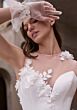 Mori Lee 1404 Antheia Illusion Neck Drop Waist Wedding Gown