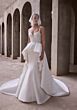 Mori Lee 1406 Callistae Removable Peplum Sweetheart Neck Bridal Dress