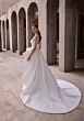 Mori Lee 1406 Callistae Removable Peplum Sweetheart Neck Bridal Dress