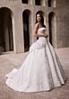 Mori Lee 1408 Daphira Sweetheart Neck Floral Applique Bridal Gown