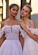 Mori Lee 2902 Daphne Floral Applique Off-The-Shoulder Wedding Dress