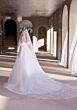 Mori Lee 2902 Daphne Floral Applique Off-The-Shoulder Wedding Dress