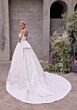 Mori Lee 2906 Dalia Back Bow Square Neck Wedding Dress