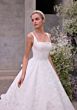 Mori Lee 2906 Dalia Back Bow Square Neck Wedding Dress