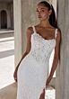 Mori Lee 2909 Millah High Slit Lace Wedding Dress