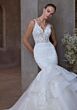 Mori Lee 2916 Demetra Sleeveless V-Neck Mermaid Wedding Dress