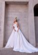 Mori Lee 2918 Eudora Sleeveless Square Neck Overskirt Wedding Dress