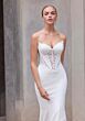 Mori Lee 2922 Hypatia Illusion Corset Bodice Strapless Wedding Dress