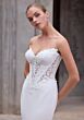 Mori Lee 2922 Hypatia Illusion Corset Bodice Strapless Wedding Dress