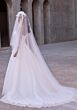 Mori Lee 2923 Helene Cowl Back Beaded Sweetheart Neck Wedding Dress