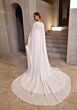 Mori Lee 2924 Alia Beaded Neck Spaghetti Strap Wedding Dress
