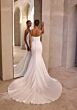 Mori Lee 2924 Alia Beaded Neck Spaghetti Strap Wedding Dress