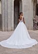 Mori Lee 2928 Melaina V-Back Beaded Top Wedding Gown