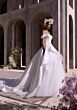 Mori Lee 2929 Nuwa Tiered Skirt Back Button Wedding Gown