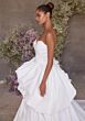 Mori Lee 2930 Nereida Pick-Up Skirt Puff Sleeve Wedding Gown