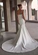 Mori Lee 2931 Iana Lace-Up Back Floral Draped Bodice Wedding Gown