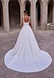 Mori Lee 2933 Remy Back Bow Drop Waist Wedding Gown