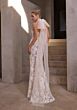 Mori Lee 2936 Kali High Slit Halter Neck Wedding Gown