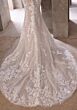 Mori Lee 2936 Kali High Slit Halter Neck Wedding Gown