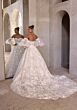 Mori Lee 2937 Rodyn Removable Sleeve Sweetheart Neck Wedding Gown