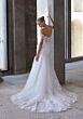 Mori Lee 2938 Rey Off-The-Shoulder Floral Sweetheart Neck Wedding Gown