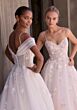Mori Lee 2939 Morrigan Ruched Bodice Cold-Shoulder Wedding Gown