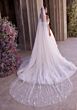 Mori Lee 2939 Morrigan Ruched Bodice Cold-Shoulder Wedding Gown