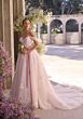 Mori Lee 2939 Morrigan Ruched Bodice Cold-Shoulder Wedding Gown
