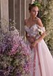 Mori Lee 2939 Morrigan Ruched Bodice Cold-Shoulder Wedding Gown