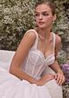 Mori Lee 2943D Alethea Slim Strap Sweetheart Neck Beaded Wedding Dress