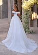 Mori Lee 2947 Damara Basque Waist Off-The-Shoulder Wedding Gown