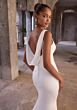 Mori Lee 2948 Eirene Cowl Back V-Neck Wedding Gown