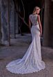 Mori Lee 2949 Euphemia Scalloped Hem Lace V-Neck Wedding Gown