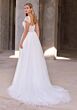 Mori Lee 2951 Ostara Illusion Side Watteau Train Bridal Dress
