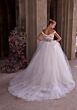 Mori Lee 2952 Ianthe Pick-Up Skirt Off The Shoulder Bridal Dress