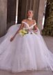 Mori Lee 2952 Ianthe Pick-Up Skirt Off The Shoulder Bridal Dress